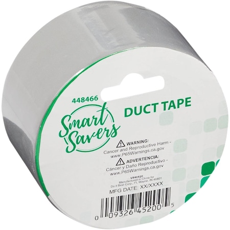 Smart Savers 2 In. x 10 Yd. Duct Tape, Silver 10099